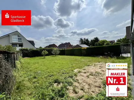 Baugrundstück in begehrter Wohnlage von Gladbeck-Alt-Rentfort!