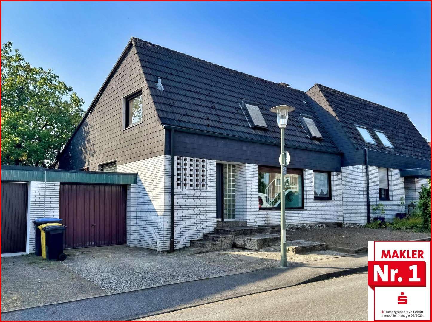 Ansicht 1 - Doppelhaushälfte in 46244 Bottrop mit 124m² kaufen