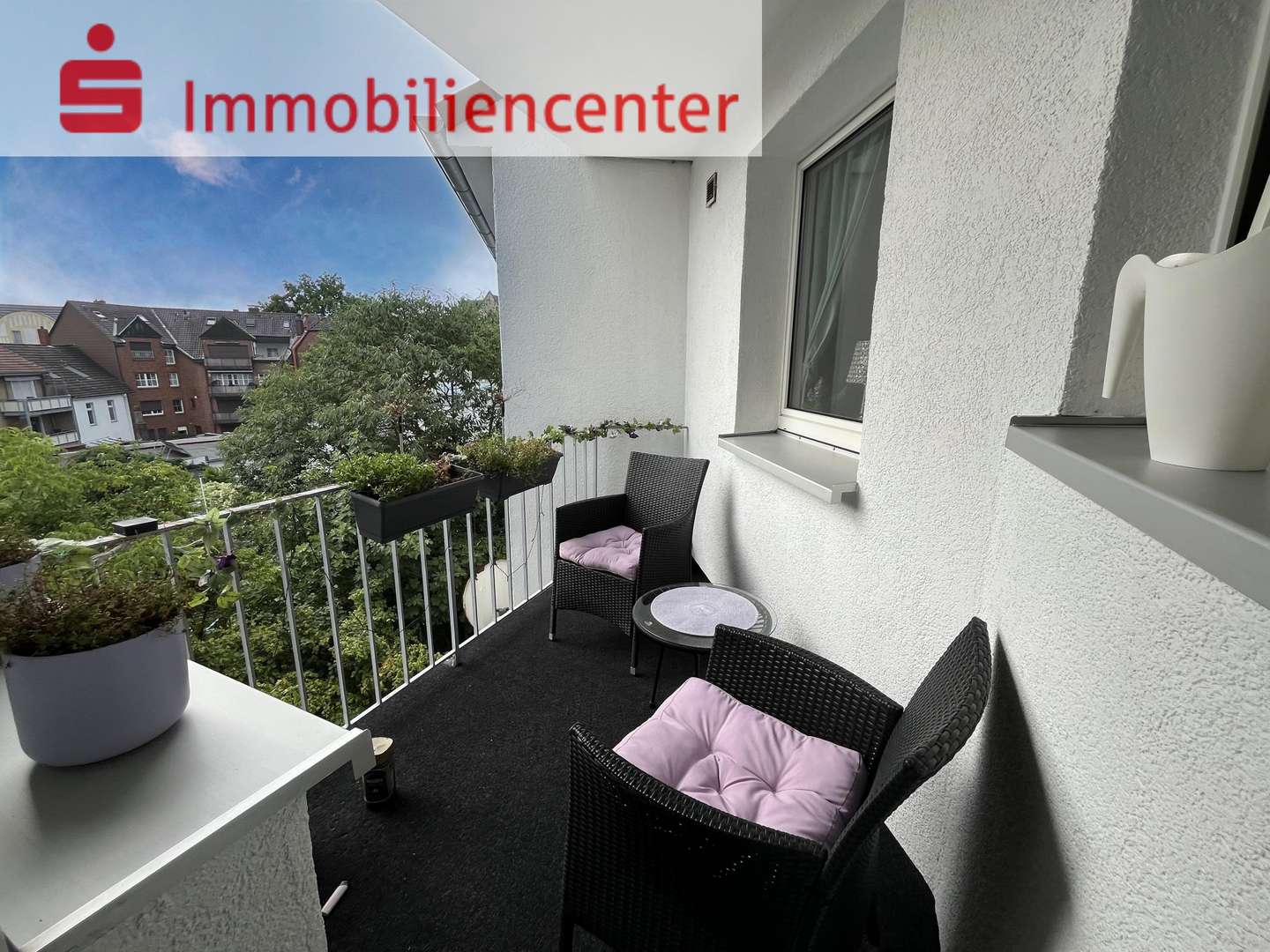 Balkon Balkon - Etagenwohnung in 45701 Herten mit 63m² kaufen