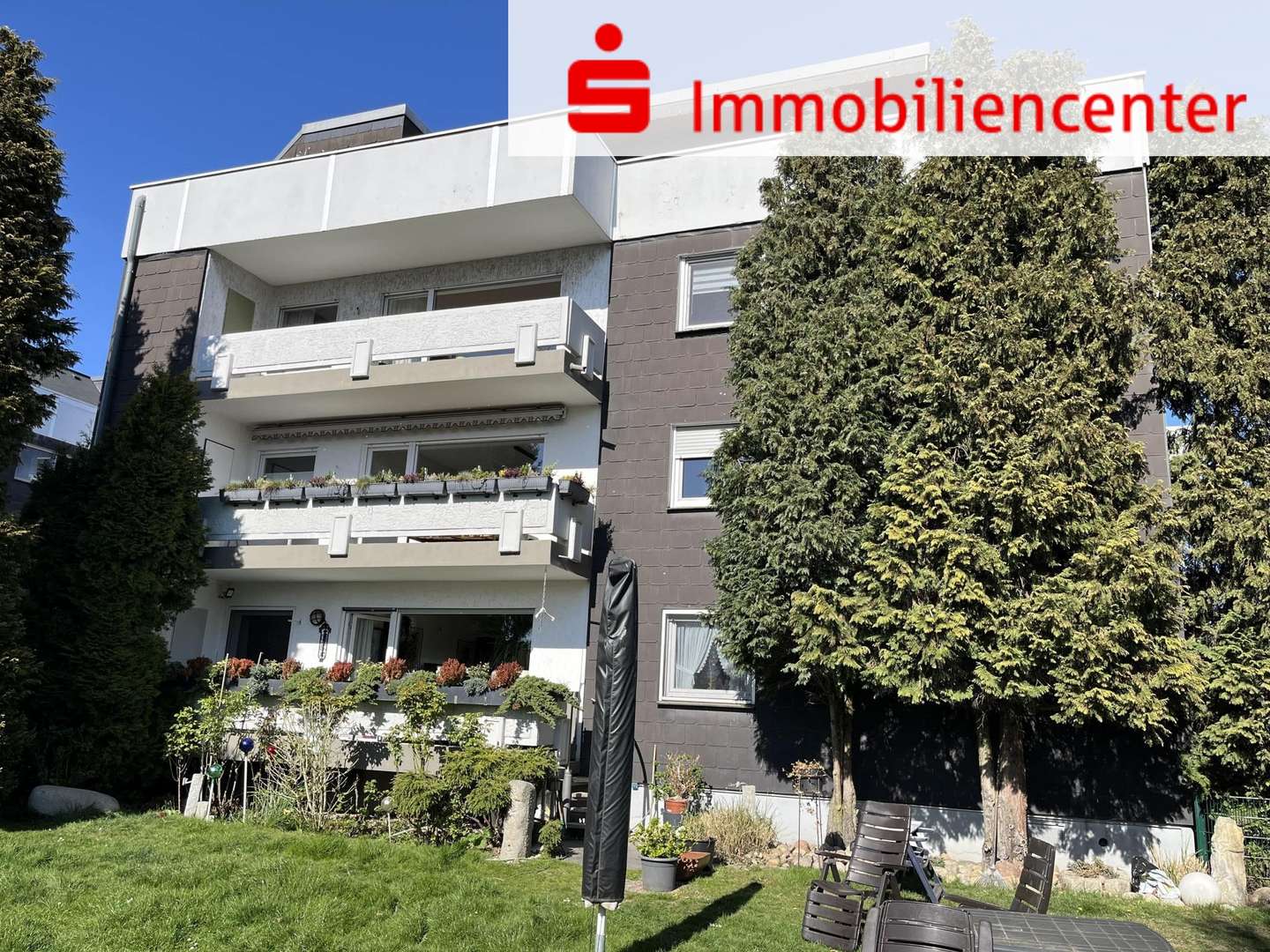 Gartenansicht Gartenansicht - Etagenwohnung in 45701 Herten mit 103m² kaufen