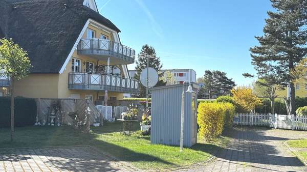 Die Ansicht samt der Balkone - Mehrfamilienhaus in 18374 Zingst mit 816m² kaufen