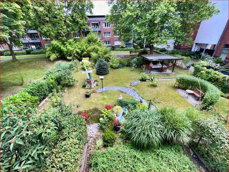mit Ausblick in den Gemeinschaftsgarten mit Ausblick in den Gemeinschaftsgarten - Etagenwohnung in 45772 Marl mit 80m² kaufen