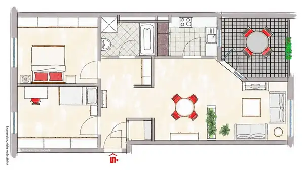 Schöne 3-Zimmer-Wohnung mit Tiefgaragenstellplatz zur Selbstnutzung oder als Kapitalanlage 