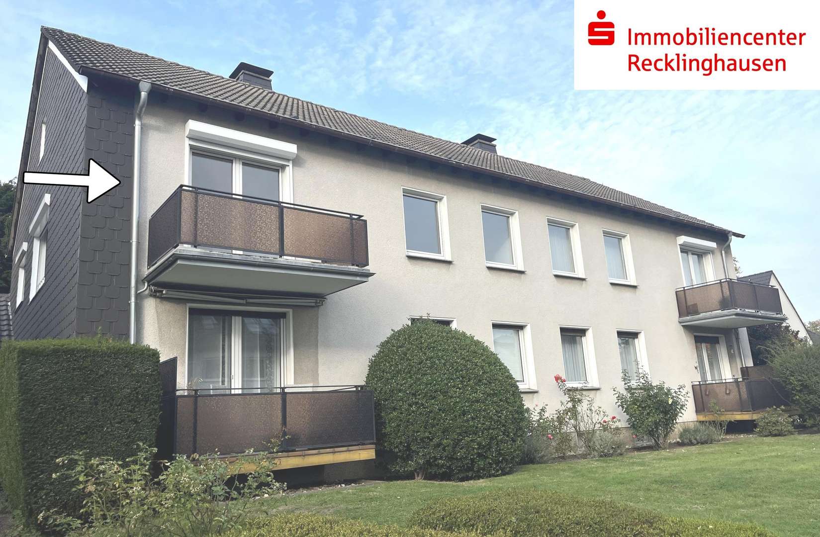 Die Straßenansicht Die Straßenansicht - Etagenwohnung in 45659 Recklinghausen mit 85m² kaufen