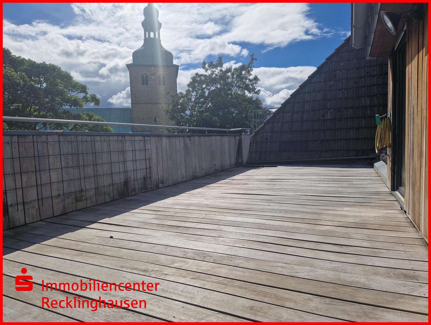 Größzügiger Terrassenbereich - Penthouse-Wohnung in 45657 Recklinghausen mit 132m² kaufen