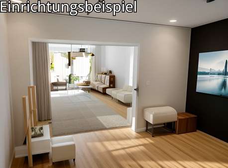 EG Wohn-/Esszimmer - Einrichtungsbsp. - Einfamilienhaus in 45711 Datteln mit 140m² kaufen