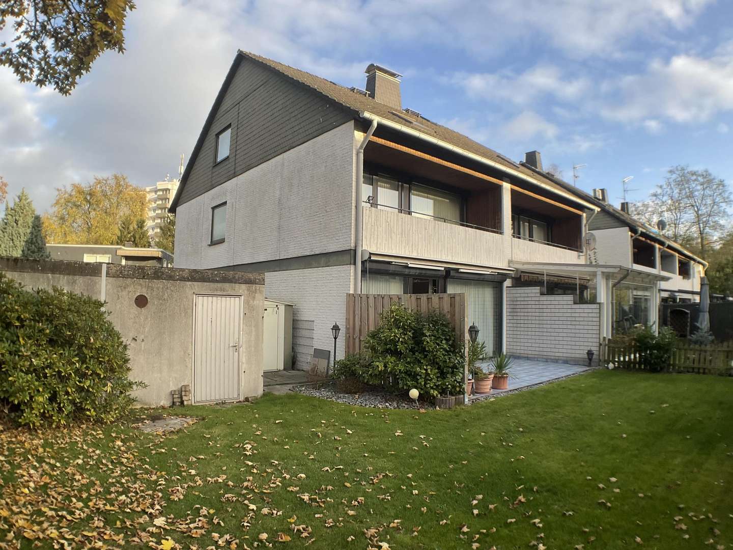 Rückansicht - Doppelhaushälfte in 45711 Datteln mit 124m² kaufen