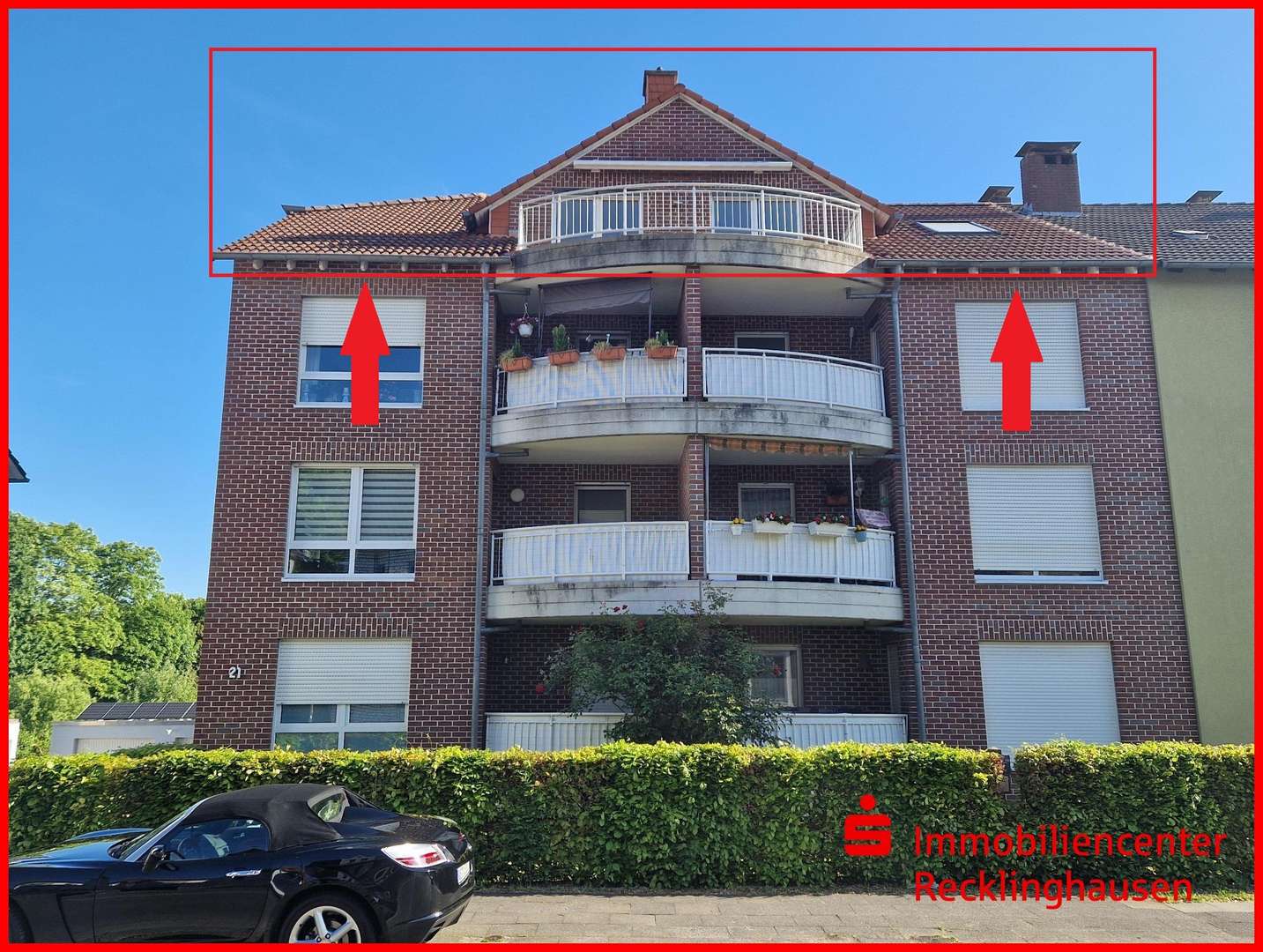 Titelbild Titelbild - Dachgeschosswohnung in 45659 Recklinghausen mit 110m² kaufen