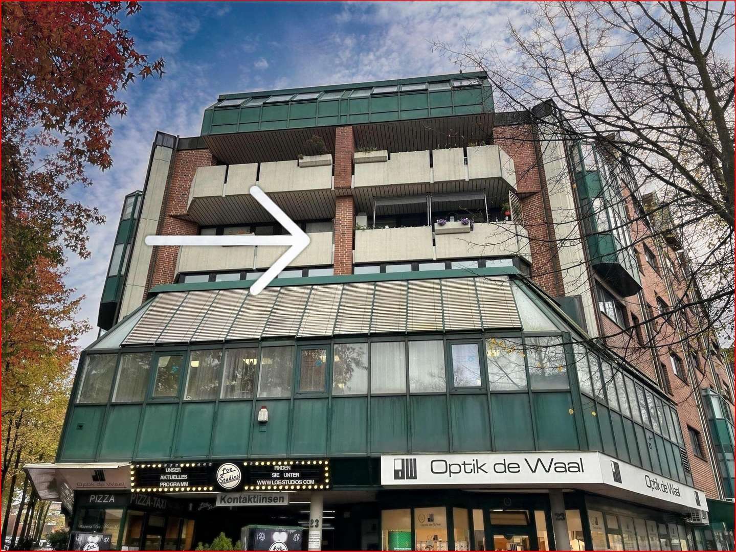 Balkonseite Balkonseite - Etagenwohnung in 45772 Marl mit 82m² kaufen