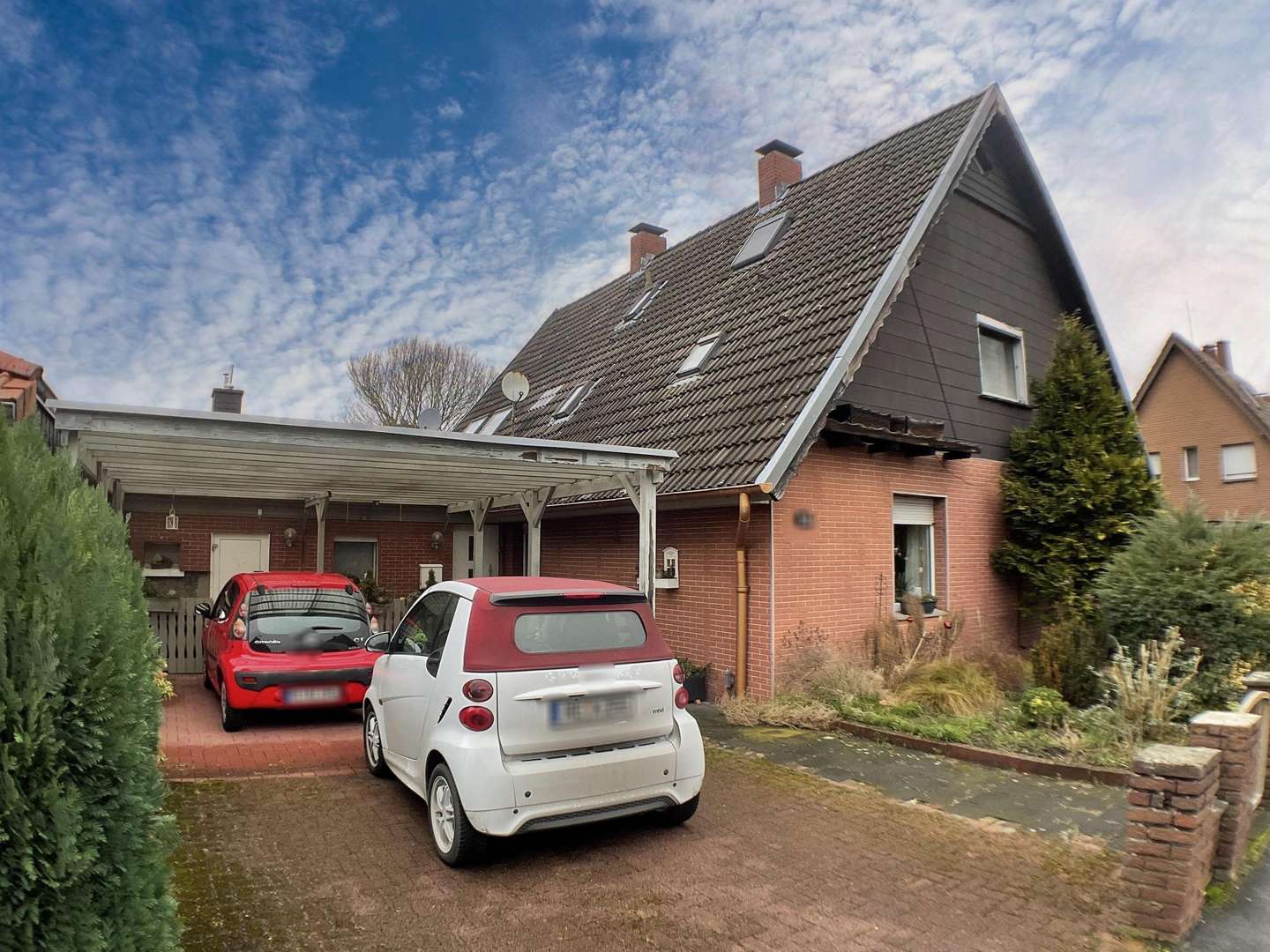 Hausansicht - Doppelhaushälfte in 45711 Datteln mit 110m² kaufen