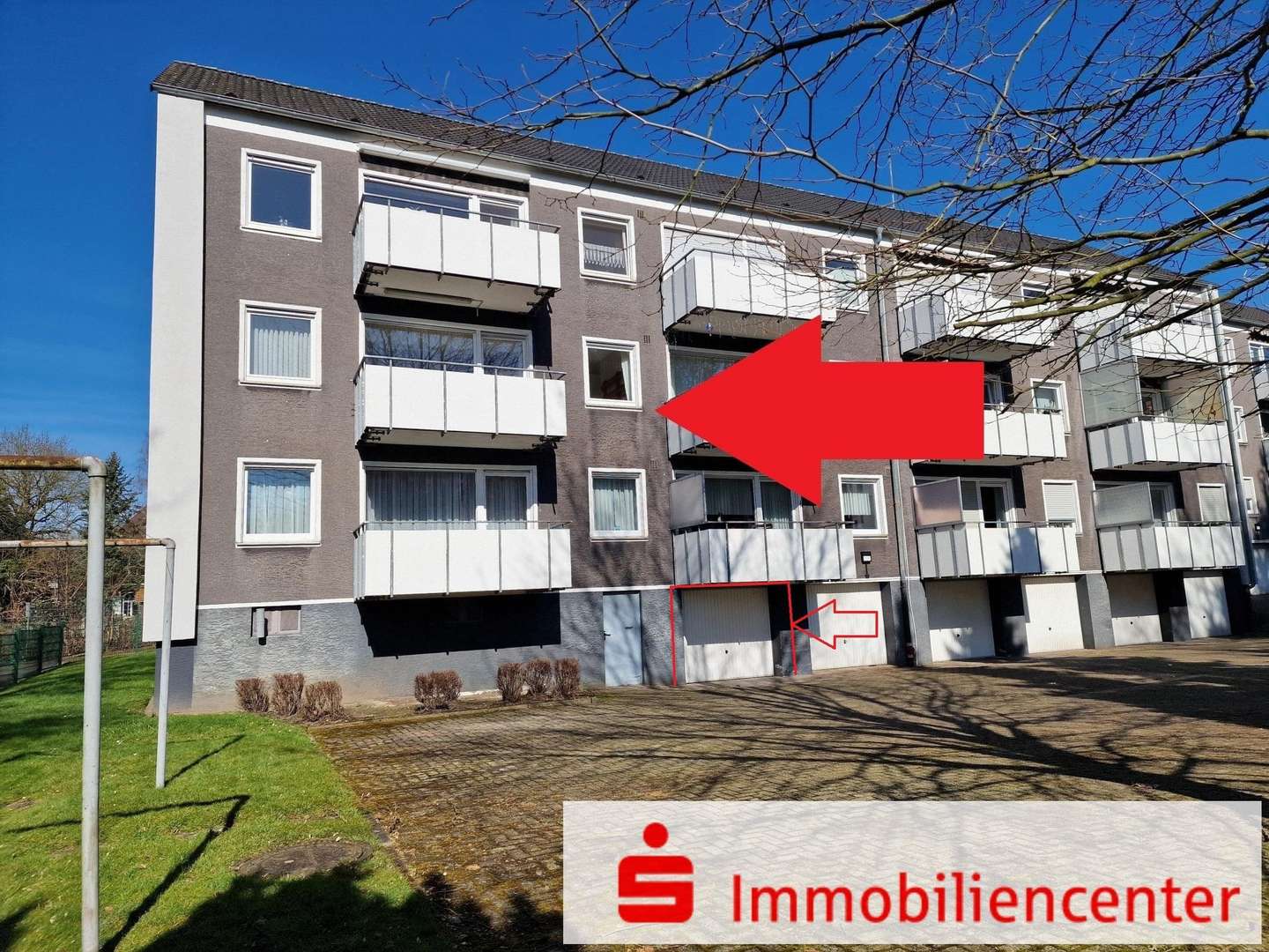 Hofansicht - Etagenwohnung in 45665 Recklinghausen mit 95m² kaufen