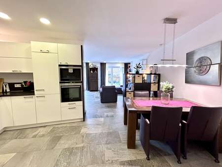 Küche und Wohn-/Esszimmer - Erdgeschosswohnung in 46397 Bocholt mit 100m² kaufen
