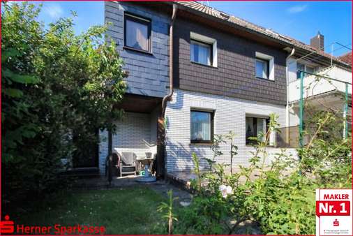 Gartenseite - Doppelhaushälfte in 44627 Herne mit 102m² kaufen