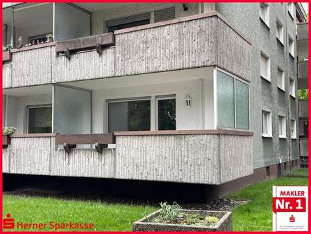 Balkon2 - Erdgeschosswohnung in 44649 Herne mit 89m² kaufen