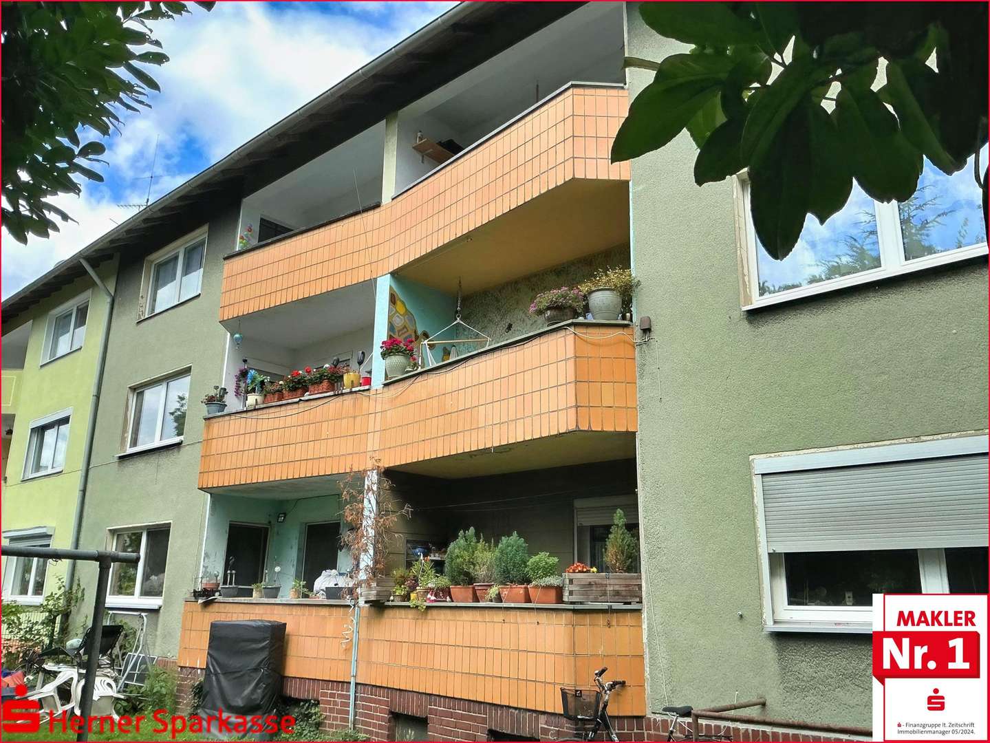 Rückseite Rückseite - Mehrfamilienhaus in 44628 Herne mit 342m² als Kapitalanlage kaufen