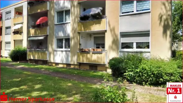 Herne-Süd -
gepflegte Wohnung 
mit Einbauküche und Balkon