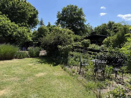 Sitzgruppe im Garten - Einfamilienhaus in 58239 Schwerte mit 148m² kaufen