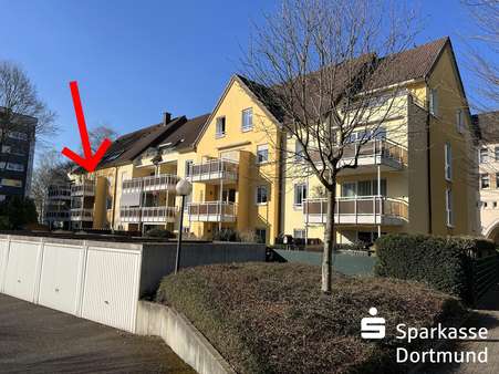 Rückseite - ETW-Nr. 19 - 2. OG-Mitte Rückseite - ETW-Nr. 19 - 2. OG-Mitte - Etagenwohnung in 44137 Dortmund mit 57m² kaufen
