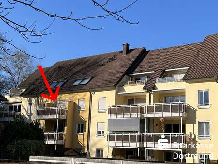 Rückseite - ETW-Nr. 19-Mitte Rückseite - ETW-Nr. 19-Mitte - Etagenwohnung in 44137 Dortmund mit 57m² kaufen