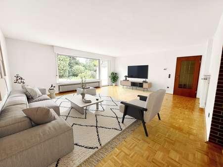 Wohnzimmer Visualisierung - Einfamilienhaus in 44229 Dortmund mit 147m² kaufen