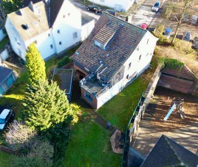 Vogelperspektive Gartenseite - Mehrfamilienhaus in 44263 Dortmund mit 192m² kaufen
