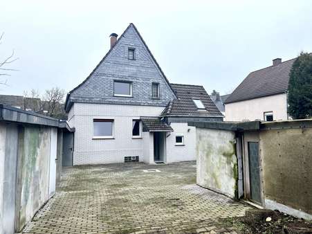 Rückansicht - Einfamilienhaus in 44287 Dortmund mit 90m² kaufen