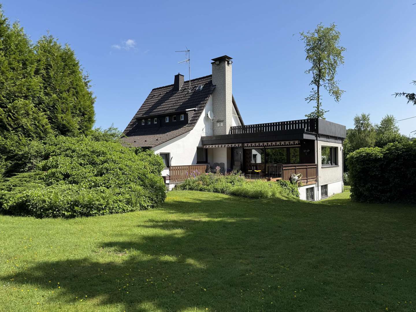 Hausrückseite Hausrückseite - Einfamilienhaus in 58239 Schwerte mit 146m² kaufen