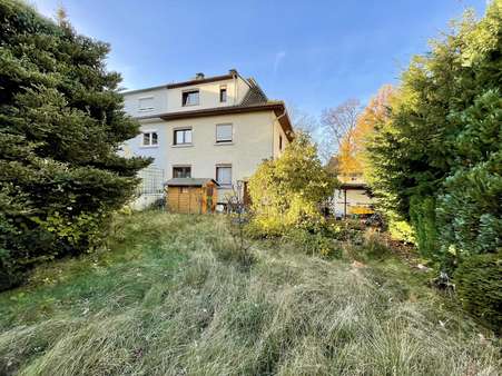 Hausrückseite - Doppelhaushälfte in 44287 Dortmund mit 98m² kaufen