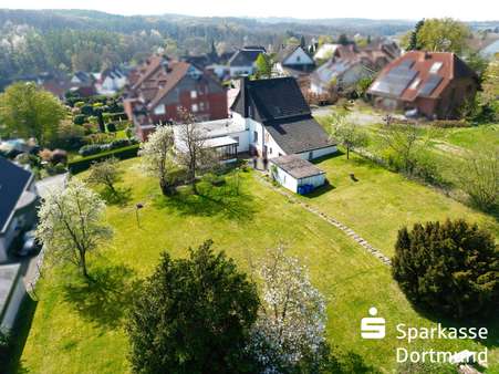 Luftbildaufnahme - Einfamilienhaus in 44229 Dortmund mit 120m² kaufen