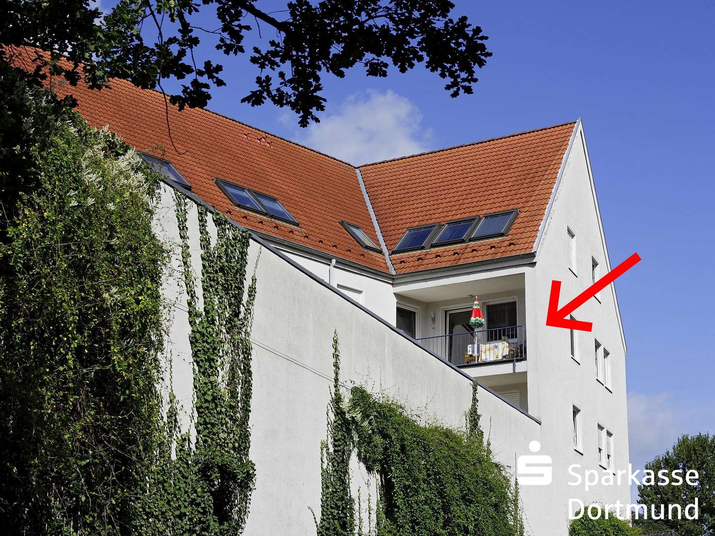 Rückansicht - Maisonette-Wohnung in 44388 Dortmund mit 85m² kaufen