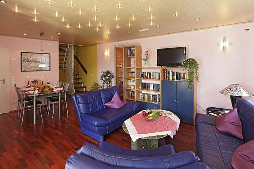 Wohn-/Essbereich Ansicht I - Maisonette-Wohnung in 44388 Dortmund mit 85m² kaufen