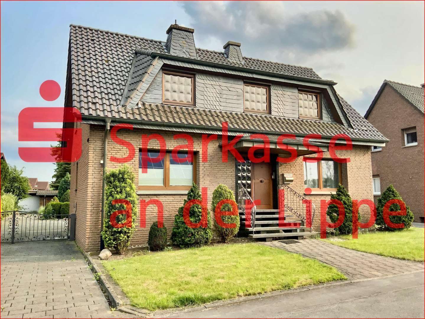 Hausansicht Vorderseite Hausansicht Vorderseite - Einfamilienhaus in 59368 Werne mit 130m² kaufen