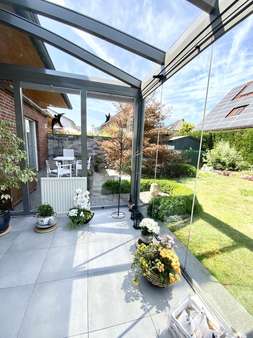 hier sehen Sie auch die zweite Terrasse hier sehen Sie auch die zweite Terrasse - Erdgeschosswohnung in 59348 Lüdinghausen mit 73m² kaufen
