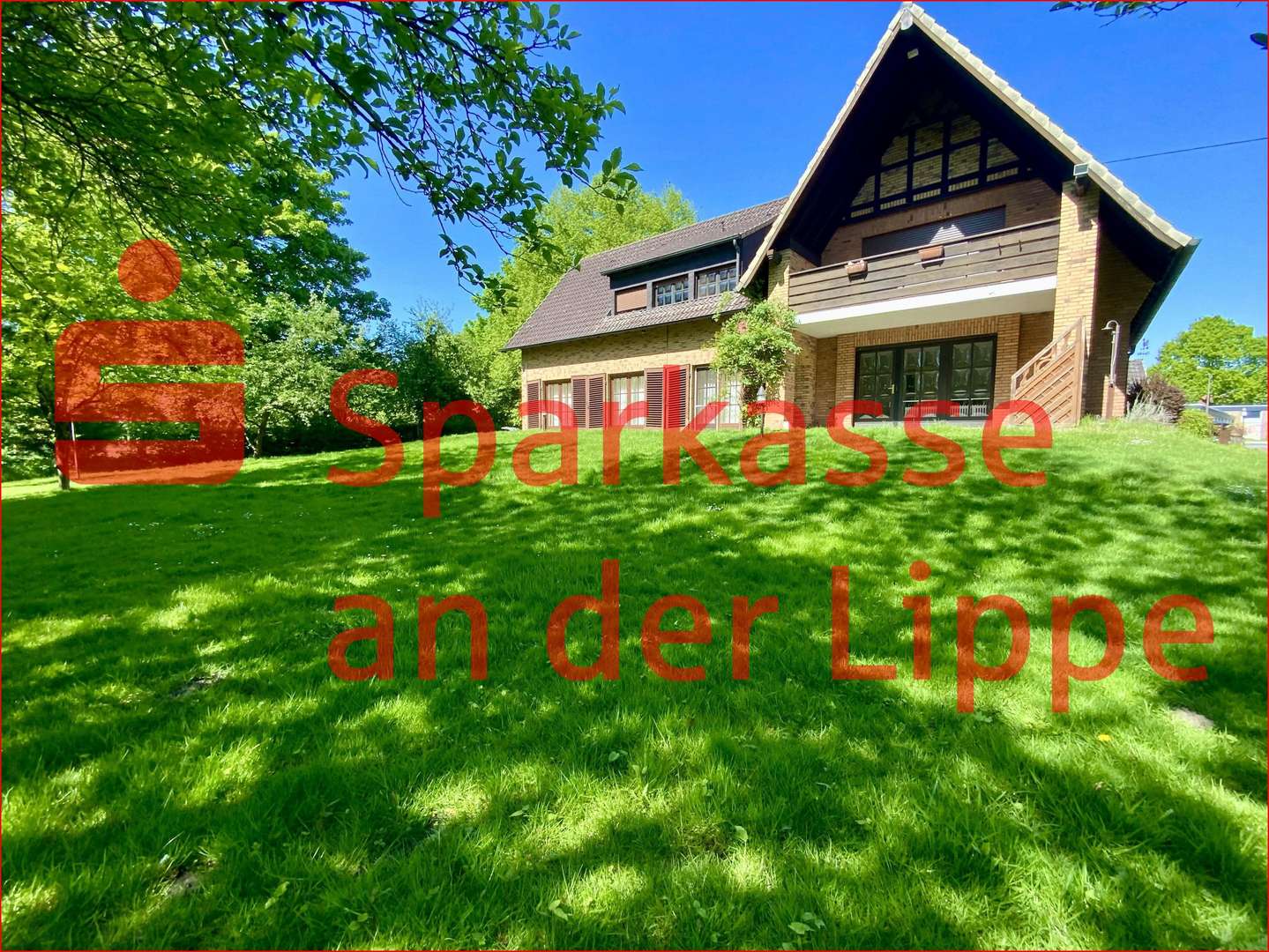 Hausansicht Gartenseite Hausansicht Gartenseite - Zweifamilienhaus in 59368 Werne mit 233m² kaufen