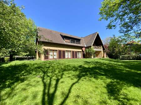 Rückansicht Gartenseite Rückansicht Gartenseite - Zweifamilienhaus in 59368 Werne mit 233m² kaufen