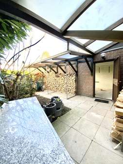 Zugang Garage - Bungalow in 59379 Selm mit 50m² kaufen