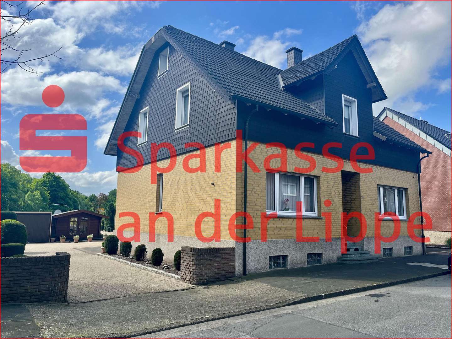 Hausansicht Vorderseite Hausansicht Vorderseite - Zweifamilienhaus in 59368 Werne mit 190m² kaufen
