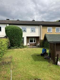 Gartenansicht Gartenansicht - Reihenmittelhaus in 44319 Dortmund mit 102m² kaufen