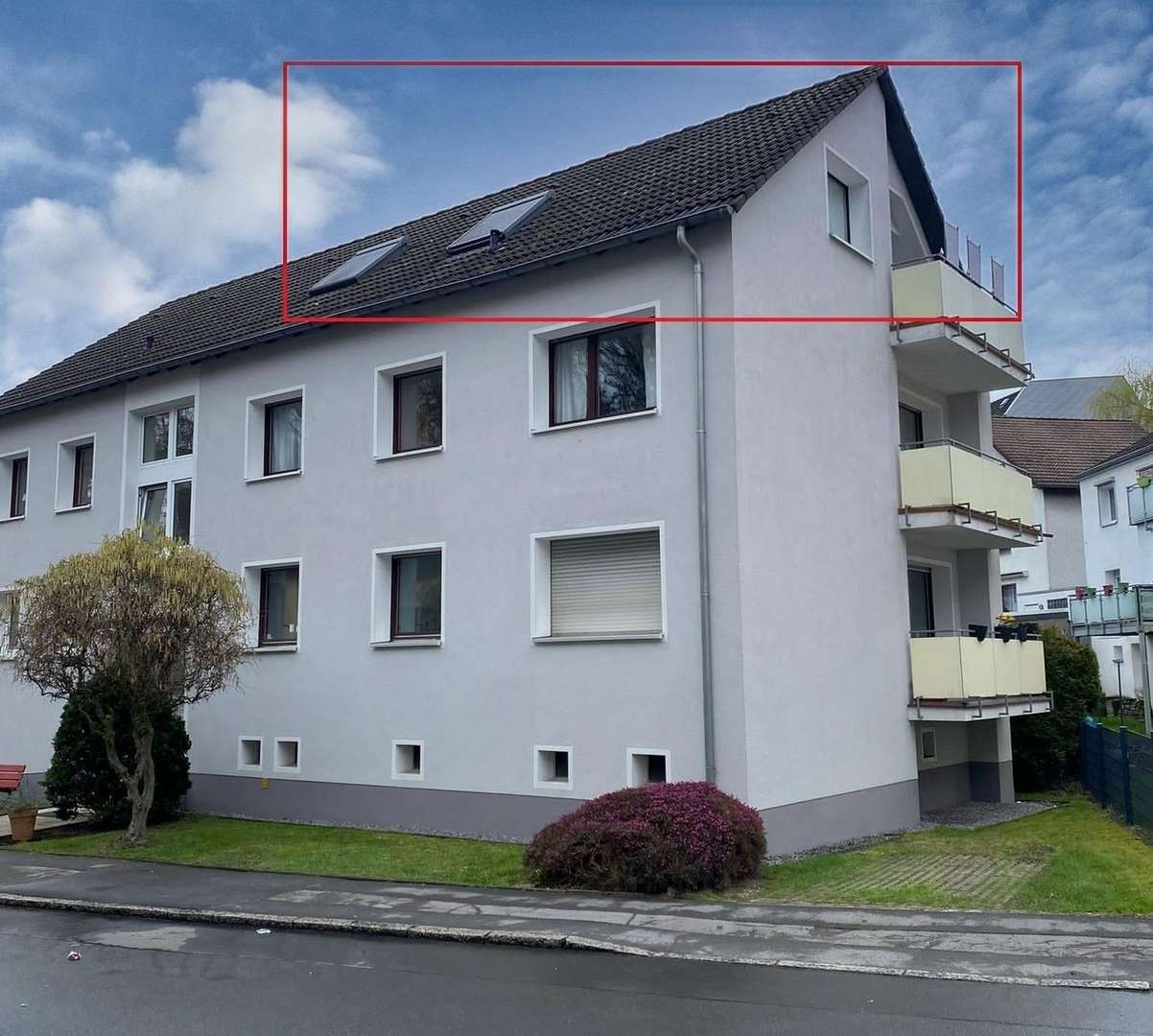Ansicht - Dachgeschosswohnung in 44149 Dortmund mit 52m² kaufen