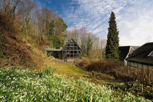 Blick vom Garten - Einfamilienhaus in 58638 Iserlohn mit 134m² kaufen