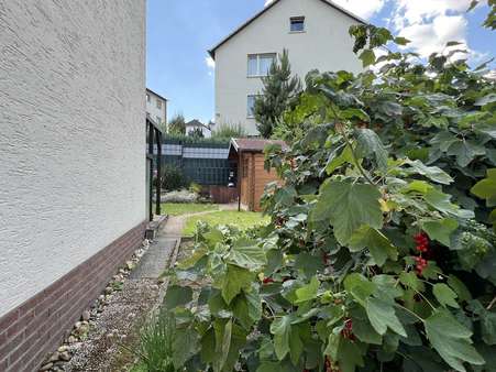 Gartenansicht Gartenansicht - Doppelhaushälfte in 58675 Hemer mit 130m² kaufen