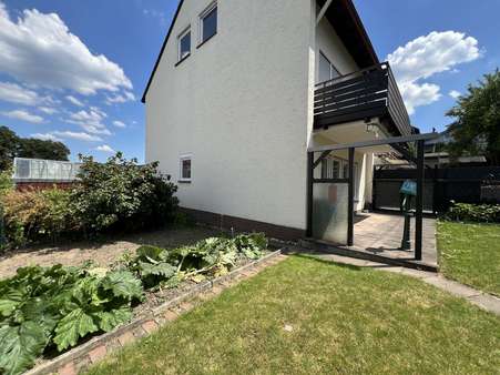 Gartenansicht Gartenansicht - Doppelhaushälfte in 58675 Hemer mit 130m² kaufen