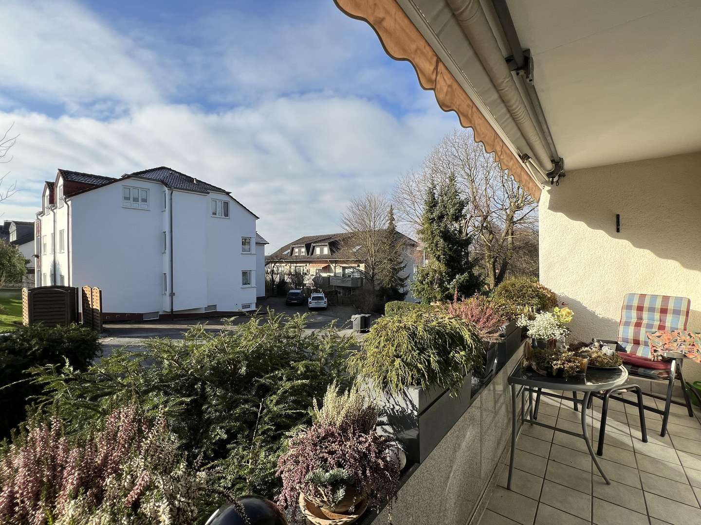Aussicht vom Balkon - Etagenwohnung in 58710 Menden mit 89m² kaufen