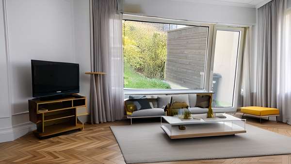 Wohnzimmer Einrichtungsbeispiel - Reihenmittelhaus in 58507 Lüdenscheid mit 94m² kaufen