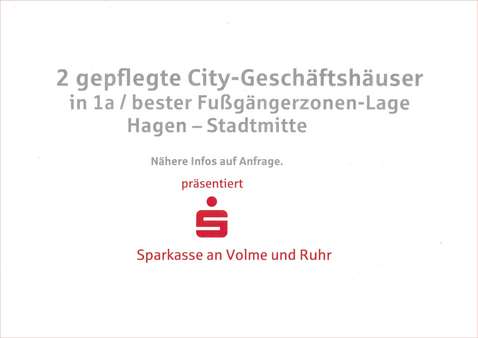 Hagen - City Hagen - City - Wohn- / Geschäftshaus in 58095 Hagen mit 749m² als Kapitalanlage kaufen
