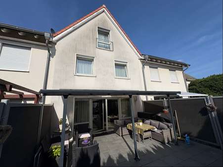 Gartenansicht Gartenansicht - Reihenmittelhaus in 58099 Hagen mit 150m² kaufen