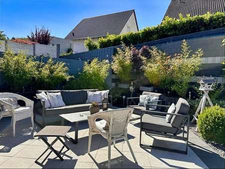 Terrasse Bild 2 - Doppelhaushälfte in 58119 Hagen mit 90m² kaufen