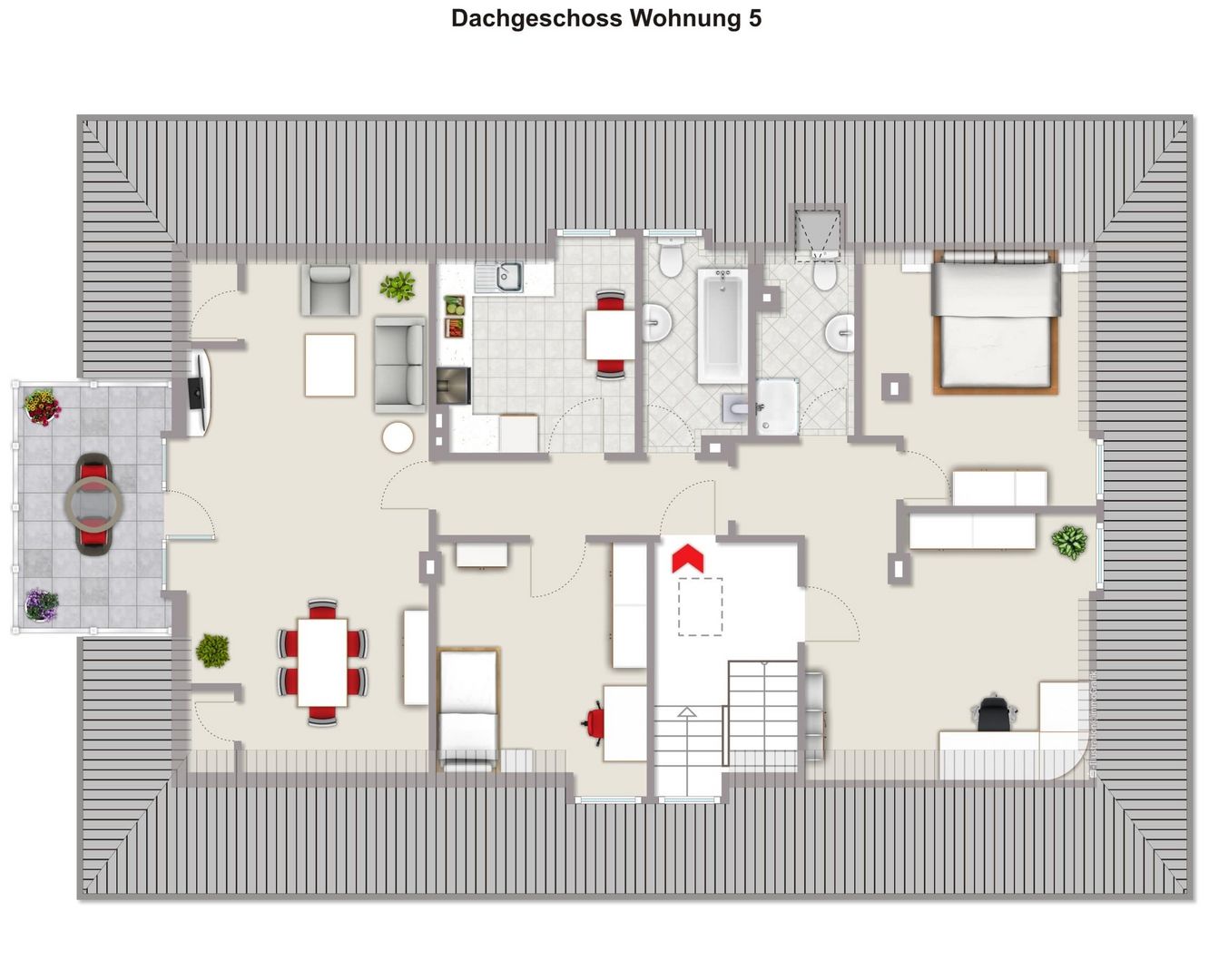 4 Wohnungen Und 1 Garage In Einem 5 Familienhaus In Witten Heven