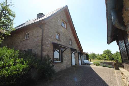 DAS HAUPTHAUS, SEITLICHE ANSICHT DAS HAUPTHAUS, SEITLICHE ANSICHT - Einfamilienhaus in 58454 Witten mit 244m² kaufen
