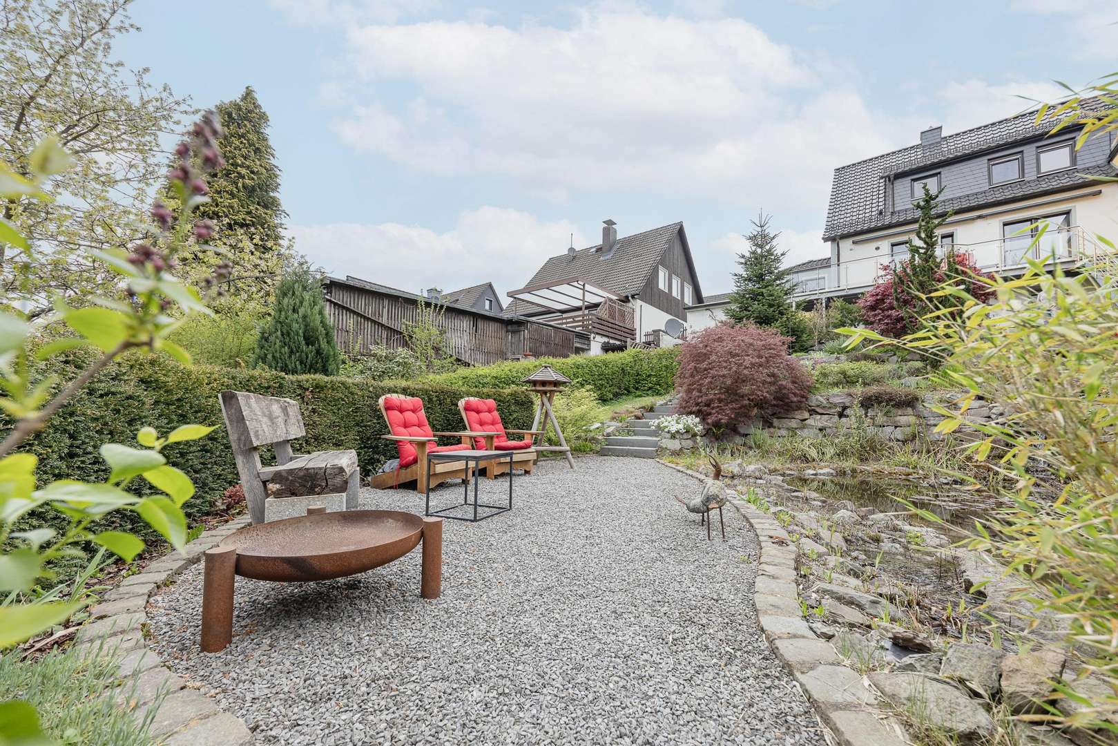 Garten - Doppelhaushälfte in 58256 Ennepetal mit 132m² kaufen